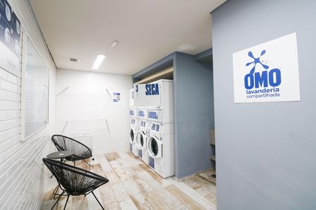 Studio para alugar com 25m², 1 quarto e sem vagaÁrea comum - Lavanderia