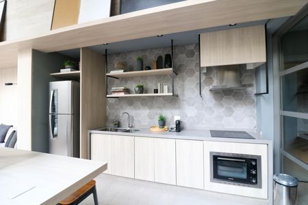 Studio para alugar com 25m², 1 quarto e sem vagaÁrea comum - Salão de festas