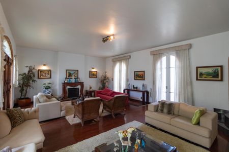 Sala de casa de condomínio à venda com 5 quartos, 760m² em Parque Nova Campinas, Campinas