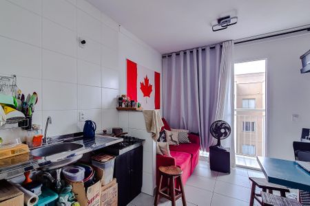 Sala de apartamento para alugar com 2 quartos, 35m² em Barra Funda, São Paulo