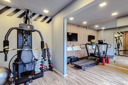 Apartamento para alugar com 35m², 2 quartos e sem vaga Apartamento para alugar com 35m², 2 quartos e sem vagaÁrea comum - Academia