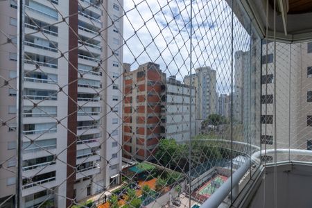 Vista da Varanda da Sala de apartamento para alugar com 3 quartos, 92m² em Vila Romana, São Paulo