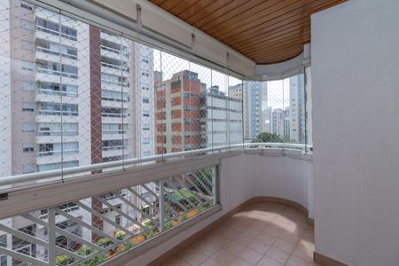 Varanda da Sala de apartamento para alugar com 3 quartos, 92m² em Vila Romana, São Paulo