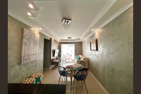Sala de apartamento à venda com 3 quartos, 75m² em Vila Augusta, Guarulhos