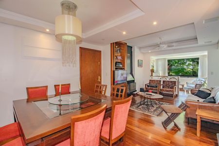 Sala de apartamento à venda com 3 quartos, 120m² em Chácara das Pedras, Porto Alegre