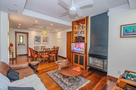 Sala de apartamento à venda com 3 quartos, 120m² em Chácara das Pedras, Porto Alegre