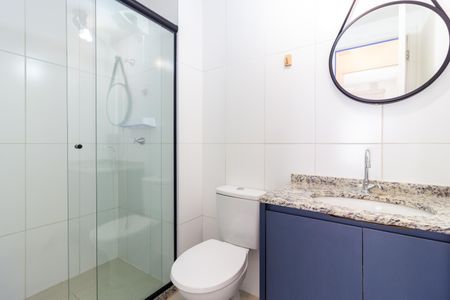 Apartamento para alugar com 33m², 1 quarto e sem vaga Apartamento para alugar com 33m², 1 quarto e sem vagaBanheiro