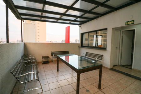 Apartamento para alugar com 40m², 1 quarto e 1 vaga Apartamento para alugar com 40m², 1 quarto e 1 vagaÁrea comum - Churrasqueira