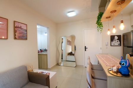 Sala de apartamento para alugar com 1 quarto, 40m² em Cidade Monções, São Paulo