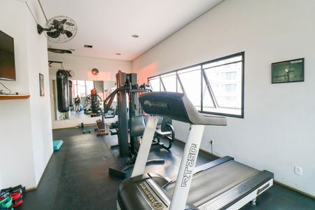 Apartamento para alugar com 40m², 1 quarto e 1 vaga Apartamento para alugar com 40m², 1 quarto e 1 vagaÁrea comum - Academia