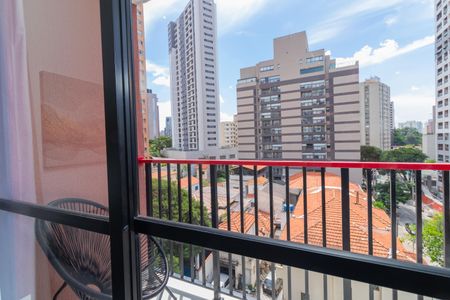 Sacada da Sala de apartamento para alugar com 2 quartos, 34m² em Barra Funda, São Paulo