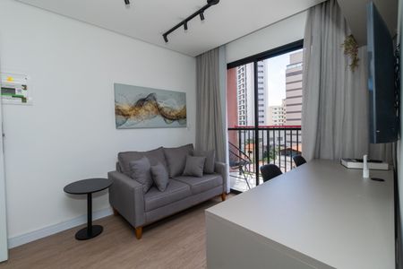 Sala de apartamento para alugar com 2 quartos, 34m² em Barra Funda, São Paulo