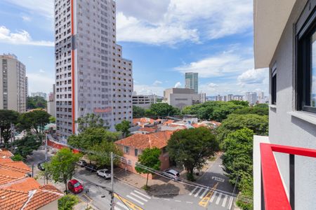Vista da Sacada da Sala de apartamento para alugar com 2 quartos, 34m² em Barra Funda, São Paulo