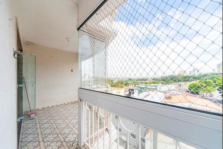Varanda da Sala de apartamento para alugar com 2 quartos, 84m² em Vila Valparaíso, Santo André