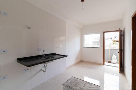 Sala e Cozinha de apartamento à venda com 2 quartos, 39m² em Vila Dalila, São Paulo