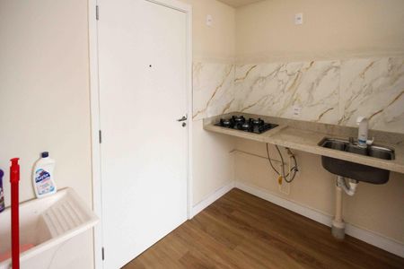 Cozinha de apartamento para alugar com 2 quartos, 32m² em Vila Graciosa, São Paulo