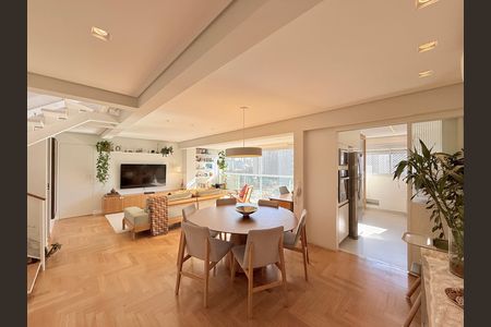 Sala  de apartamento à venda com 2 quartos, 168m² em Brooklin, São Paulo