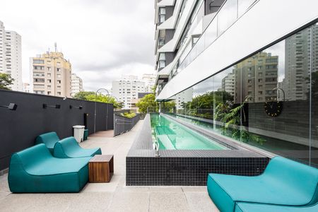 Apartamento para alugar com 19m², 1 quarto e sem vagaPiscina