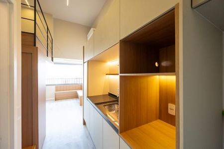 Studio para alugar com 34m², 1 quarto e sem vagaCozinha