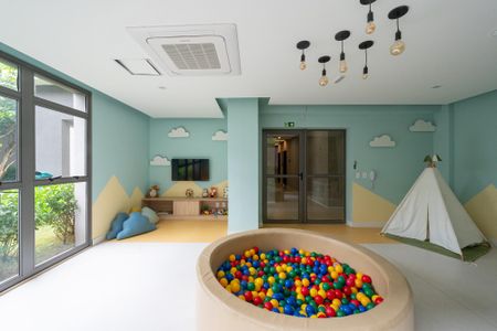 Studio para alugar com 34m², 1 quarto e sem vagaBrinquedoteca