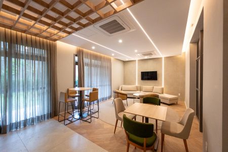 Studio para alugar com 34m², 1 quarto e sem vagaSalão de Festas