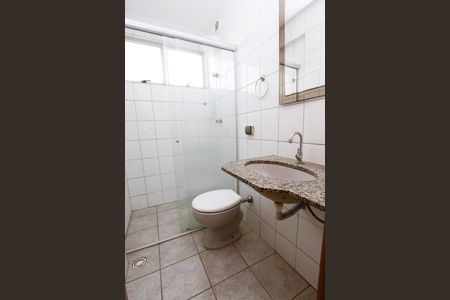 Banheiro Social de apartamento para alugar com 4 quartos, 136m² em Jardim America, Belo Horizonte