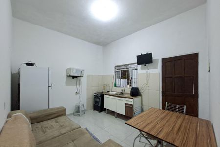 Cozinha  de casa para alugar com 1 quarto, 70m² em Jardim Aclimacao, Praia Grande