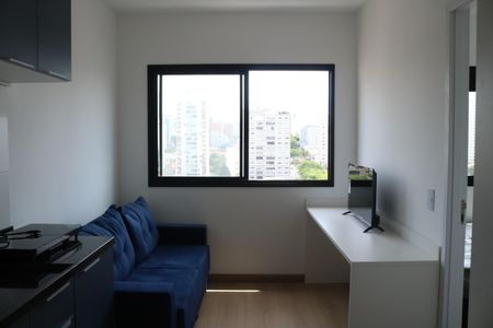 Sala e Cozinha Integrada de apartamento para alugar com 1 quarto, 25m² em Pompeia, São Paulo