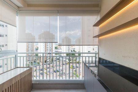 Varanda da Sala de apartamento para alugar com 3 quartos, 74m² em Jardim Sao Pedro, Mogi das Cruzes