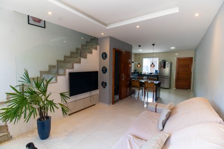 Sala e Cozinha  de casa à venda com 3 quartos, 120m² em Santo Antônio, Niterói