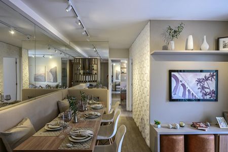 Sala de apartamento à venda com 2 quartos, 50m² em Vila Suzana, São Paulo