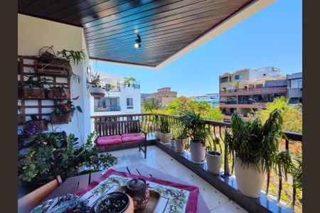 Varanda de apartamento para alugar com 3 quartos, 120m² em Recreio dos Bandeirantes, Rio de Janeiro