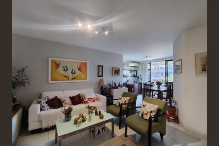 Sala de apartamento para alugar com 3 quartos, 120m² em Recreio dos Bandeirantes, Rio de Janeiro