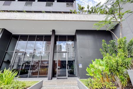 Studio para alugar com 26m², 1 quarto e sem vagaFachada - Plaquinha