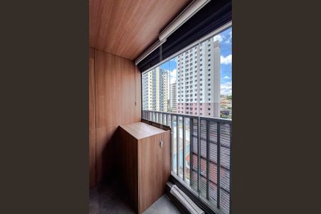 Varanda de kitnet/studio para alugar com 1 quarto, 26m² em Vila Regente Feijó, São Paulo