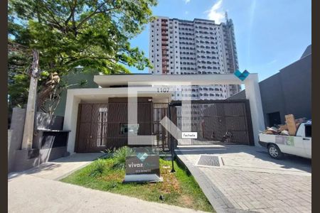 Apartamento para alugar com 39m², 2 quartos e sem vagaFachada e portaria