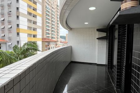 Varanda de apartamento para alugar com 3 quartos, 127m² em Pompéia, Santos