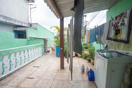 Área de serviço  de casa para alugar com 2 quartos, 55m² em Taboão, Diadema