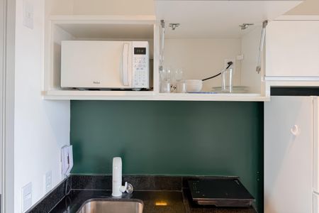 Studio à venda com 21m², 1 quarto e sem vagaCozinha