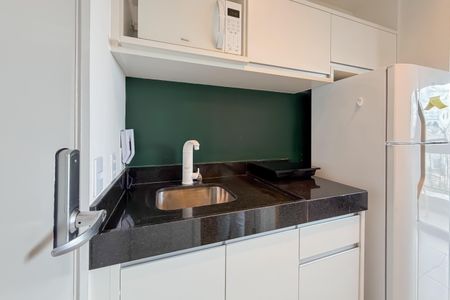 Studio à venda com 21m², 1 quarto e sem vagaCozinha
