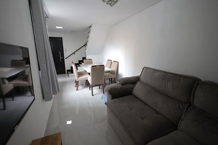 Sala de apartamento para alugar com 2 quartos, 114m² em Campestre, Santo André