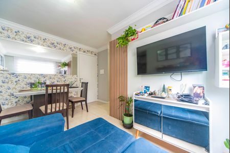 Sala de apartamento para alugar com 2 quartos, 47m² em Parque Sao Vicente, Santo André