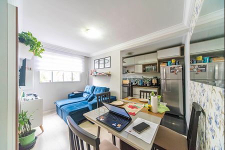 Sala de apartamento para alugar com 2 quartos, 47m² em Parque Sao Vicente, Santo André