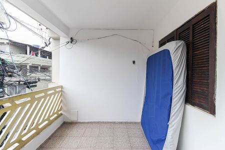 Varanda da Sala de casa para alugar com 1 quarto, 60m² em Conjunto Residencial José Bonifácio, São Paulo