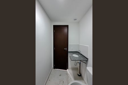 Banheiro de kitnet/studio para alugar com 1 quarto, 24m² em Ipiranga, São Paulo