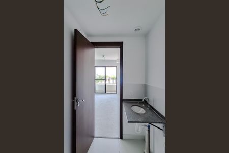 Banheiro de kitnet/studio à venda com 1 quarto, 24m² em Ipiranga, São Paulo