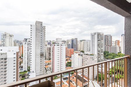 Varanda de kitnet/studio para alugar com 1 quarto, 26m² em Vila Olímpia, São Paulo