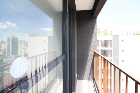 Studio para alugar com 26m², 1 quarto e sem vagaVaranda