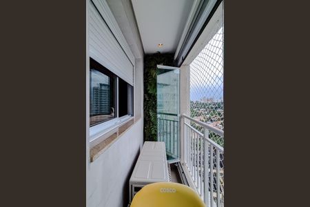 Varanda da Sala de apartamento para alugar com 2 quartos, 62m² em Vila Anastácio, São Paulo