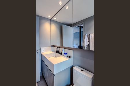 Apartamento para alugar com 62m², 2 quartos e 2 vagasBanheiro da Suíte